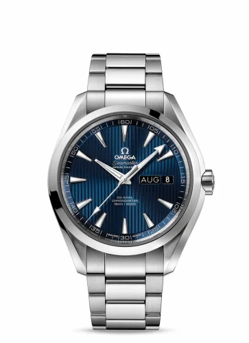 Omega Seamaster Aqua Terra 150M Co-Axial 43 Annual Calendar Stainless Steel / Blue / Bracelet 231.10.43.22.03.002 (23110432203002)